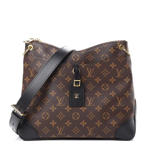 louis vuitton odéon mm black monogram|Louis Vuitton Odeon new.